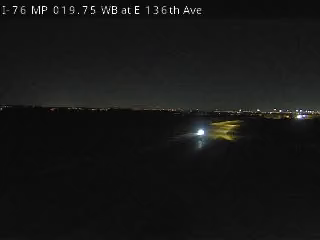 I-76 MP 19.75 WB at E 136th Ave live camera view