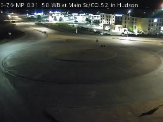 I-76 MP 31.50 WB at Main St/CO 52 in Hudson live camera view