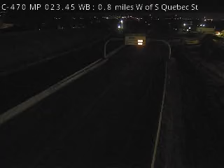 C-470 MP 23.15 EB, 1.1 miles W of S Quebec St live camera view