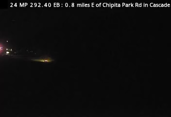 US 24 MP 292.40 EB, 0.8 miles E of Chipita Park Rd in Cascade live camera view