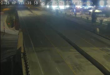I-25 MP 101.35 SB at US 50/CO 47 in Pueblo live camera view