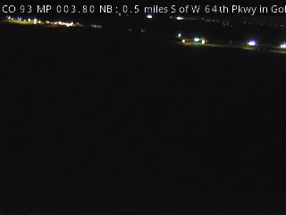 CO 93 MP 3.80 NB, 0.5 miles S of W 64th Pkwy in Golden live camera view