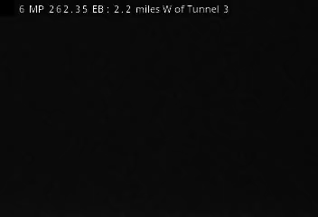 US 6 MP 262.35 EB, 2.2 miles W of Tunnel 3 live camera view