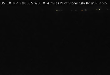 US 50 MP 300.05 WB, 0.4 miles W of Stone City Rd in Pueblo live camera view