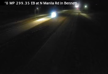 I-70 MP 299.35 EB at N Manila Rd in Bennett live camera view