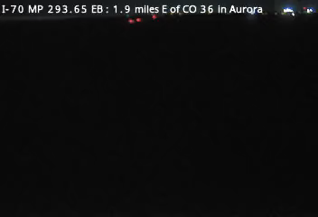 I-70 MP 293.65 EB, 1.9 miles E of CO-36 in Aurora live camera view