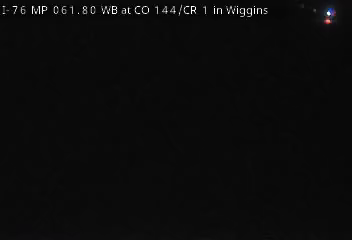 I-76 MP 61.80 WB at CO 144/CR 1 in Wiggins live camera view