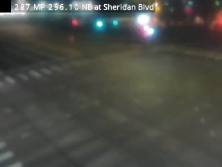 US 287 MP 296.10 NB at Sheridan Blvd live camera view
