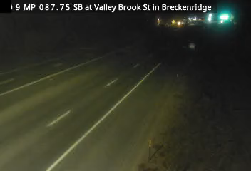 CO 9 MP 87.75 SB at Valley Brook St in Breckenridge live camera view