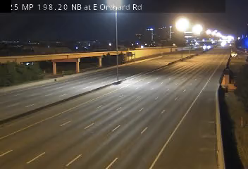 I-25 MP 198.20 NB at E Orchard Rd live camera view