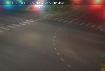 CO-121 MP 17.75 NB at W 56th Ave live camera view