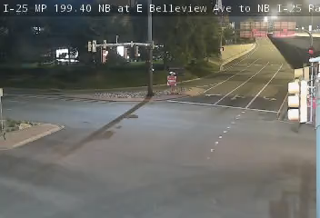 I-25 MP 199.40 NB at E Belleview Ave NB I-25 Ramp live camera view