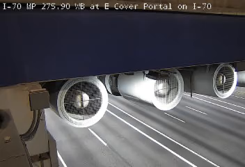 I-70 MP 275.90 WB at E Cover on I-70 live camera view
