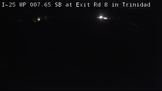 I-25 MP 7.65 SB at Exit Rd 8 in Trinidad live camera view
