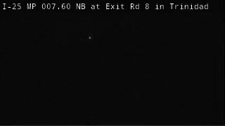 I-25 MP 7.60 NB at Exit Rd 8 in Trinidad live camera view