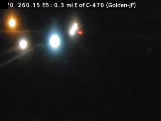 I-70 MP 260.15 EB, 0.1 miles E of C-470 live camera view