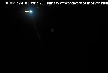 I-70 MP 224.05 WB, 2.0 miles W of Woodward St in Silver Plume live camera view