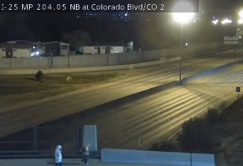 I-25 MP 204.05 NB at Colorado Blvd/CO 2 live camera view