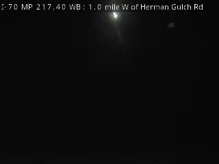 I-70 MP 217.40 WB, 1.0 mile W of Herman Gulch Rd live camera view