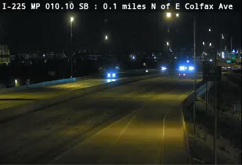 I-225 MP 10.10 SB, 0.1 miles N of E Colfax Ave live camera view