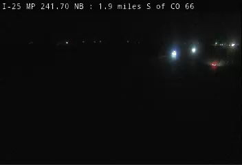 I-25 MP 241.70 NB, 1.9 miles S of CO 66 live camera view