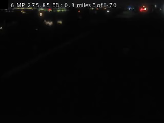 US 6 MP 275.85 EB, 0.3 miles E of I-70 live camera view
