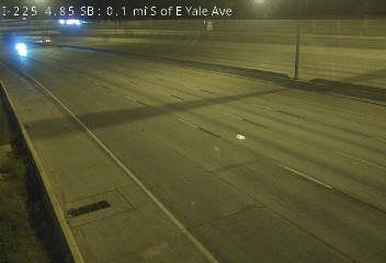 I-225 MP 4.85 SB, 0.1 miles S of E Yale Ave live camera view