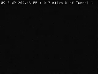 US 6 MP 269.45 EB, 0.7 miles W of Tunnel 1 live camera view