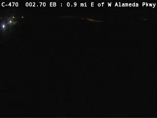 C-470 MP 2.70 EB, 0.9 miles E of W Alameda Pkwy live camera view