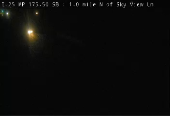 I-25 MP 175.50 SB, 1.0 mile N of Sky View Ln live camera view