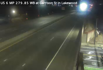 US 6 MP 279.85 WB at Garrison St in Lakewood live camera view
