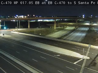 C-470 MP 17.05 EB at S Santa Fe Dr/US 85 live camera view