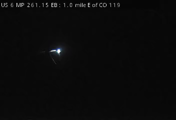 US 6 MP 261.15 EB, 1.0 mile E of CO 119 live camera view