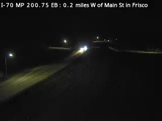 I-70 MP 200.75 EB, 0.2 miles W of Main St in Frisco live camera view