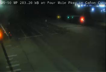 US 50 MP 283.15 EB at Four Mile Pkwy in Canon City live camera view