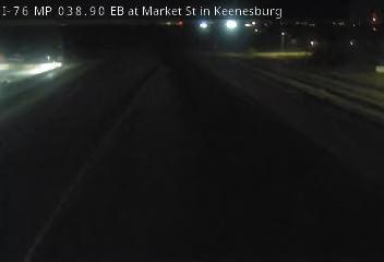 I-76 MP 38.90 EB at Market St in Keenesburg live camera view