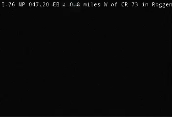 I-76 MP 47.20 EB, 0.8 miles W of CR 73 in Roggen live camera view