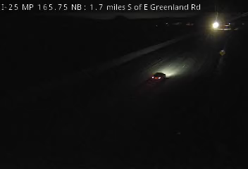 I-25 MP 165.75 NB, 1.7 miles S of E Greenland Rd live camera view