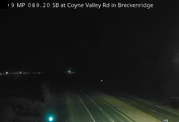 CO 9 MP 89.20 SB at Coyne Valley Rd in Breckenridge live camera view