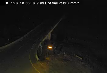 I-70 MP 190.10 EB at Vail Pass Summit live camera view