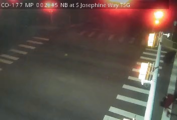 CO-177 MP 2.45 NB at S Josephine Way live camera view