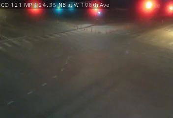 CO-121 MP 24.35 NB at W 108th Ave live camera view