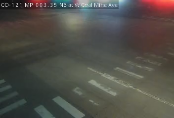 CO-121 MP 3.35 NB at W Coal Mine Ave live camera view