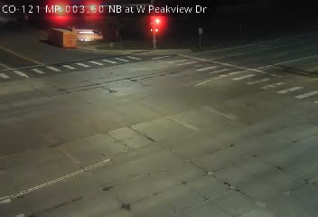 CO-121 MP 3.60 NB at W Peakview Dr live camera view