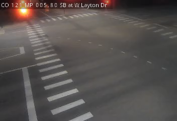 CO-121 MP 5.80 SB at W Layton Dr live camera view