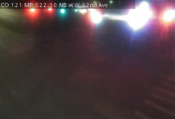 CO-121 MP 22.10 NB at W 92nd Ave live camera view