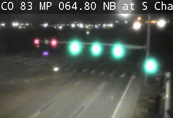 CO-83 MP 64.80 NB at S Chambers Way Aurora live camera view
