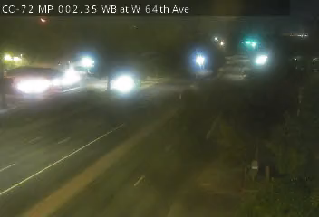 CO-72 MP 2.35 WB at W 64th Ave live camera view