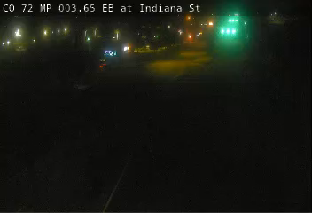 CO 72 MP 3.65 EB at Indiana St live camera view