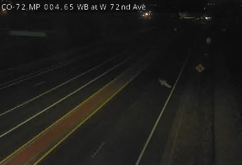 CO-72 MP 4.65 WB at W 72nd Ave live camera view